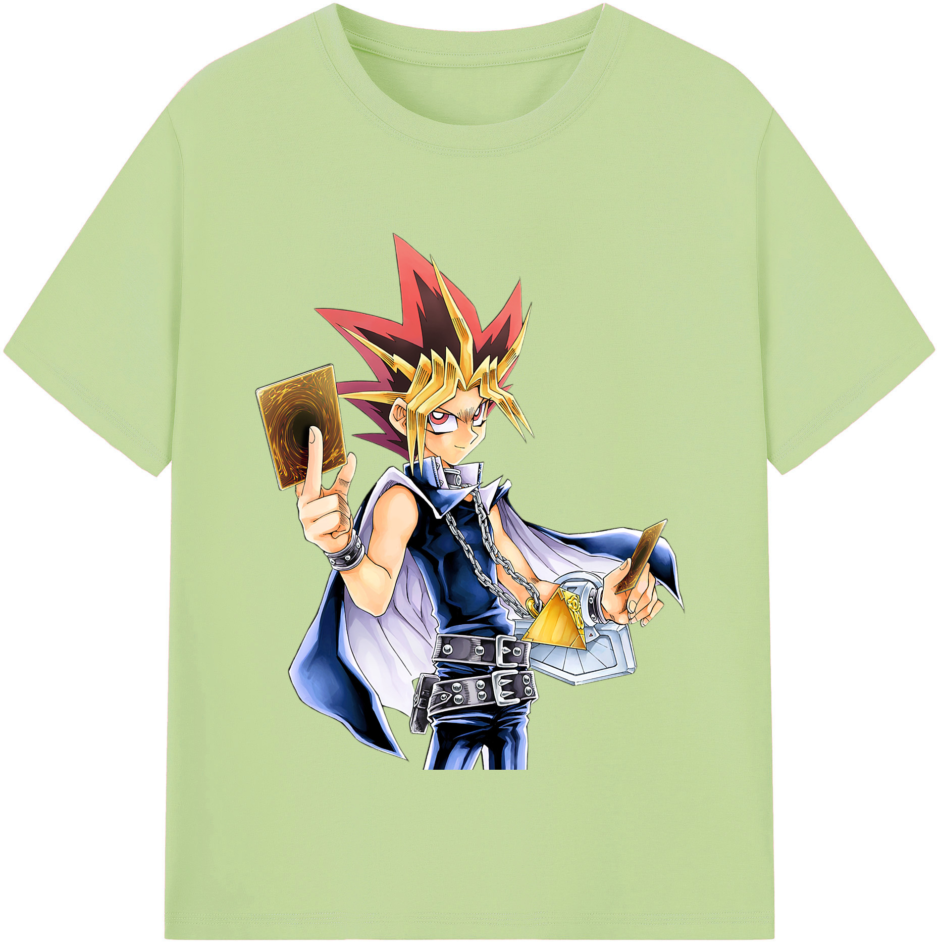 （画像用） 遊☆戯☆王 Yu-Gi-Oh! 綿100％半袖Tシャツ（フロントプリント）